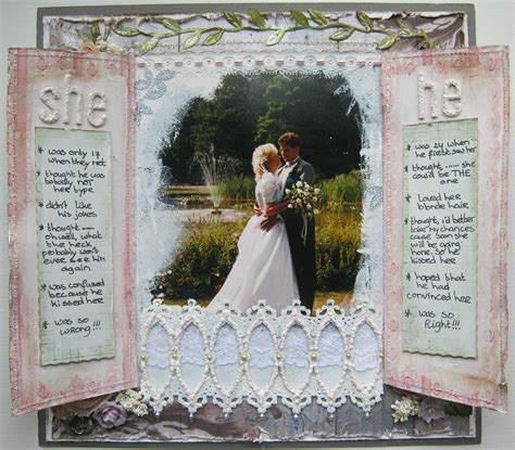 Pin on Wedding Scrapbooking Layouts