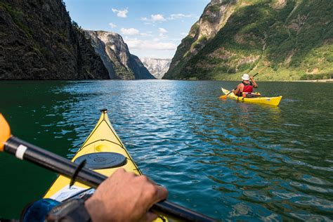 Kayaking trips in Norway through untouched scenery at several destinations across the country ...