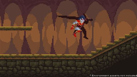 Pixel Art Vampire by SvenThole in 2D Assets - UE4 Marketplace