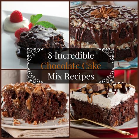 8 Incredible Chocolate Cake Mix Recipes | MrFood.com