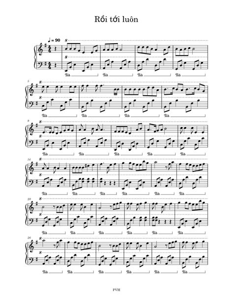 Rồi Tới Luôn - Nal Sheet music for Piano (Solo) Easy | Musescore.com