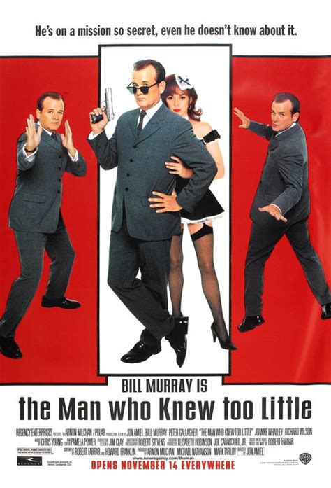 The Man Who Knew Too Little Movie Poster (#1 of 2) - IMP Awards