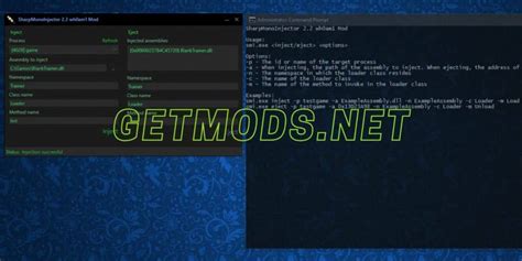 SharpMonoInjector Updated v2.5 - GETMODS.net