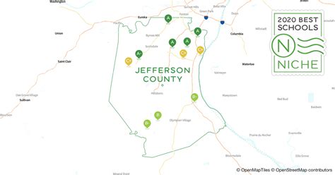 Map Of School Districts In Missouri