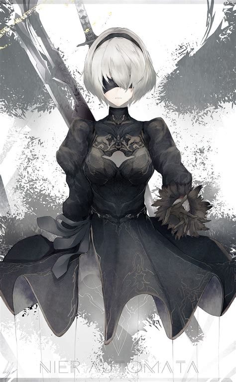 2b Fanart Nier Automata By Paulinaklime On Deviantart - vrogue.co