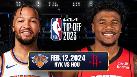 New York Knicks Vs Houston Rockets Live Stream Play-By-Play/Breakdown | #Rockets #Knicks - YouTube