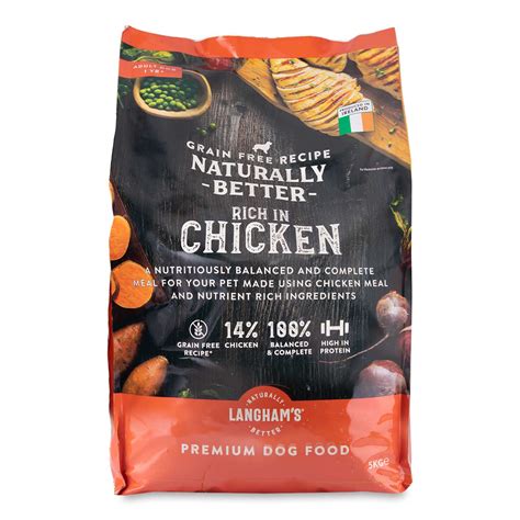 Grain Free Recipe Naturally Better Dog Food 5kg Langham's | ALDI.IE