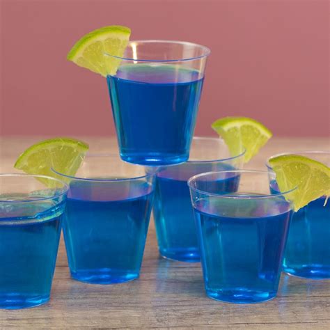 Blue Kamikaze Jello Shot - Tipsy Bartender | Recipe | Jello shots, Blue jello shots, Shot recipes