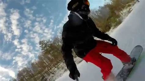 blue mountain snowboarding - YouTube