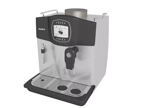 Saeco Espresso Machine Free 3d Model - .Max - Open3dModel