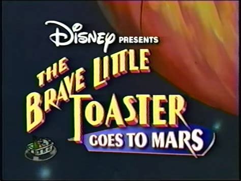 The Brave Little Toaster Goes To Mars Vhs