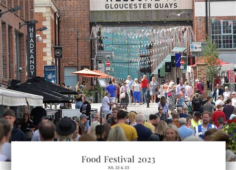 Gloucester Quays Food Festival 2023