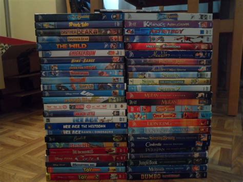 Disney and Dream Works DVD Movie lot of 50 | Dvd movies, Im bored, Book ...