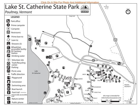 Lake St. Catherine State Park Interactive Campground Map & Guide