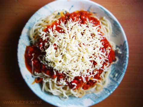 PINOY STYLE SPAGHETTI