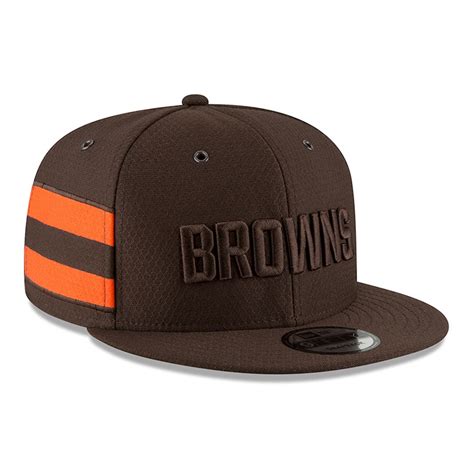 New Era Cleveland Browns Brown 2018 NFL Sideline Color Rush Official ...