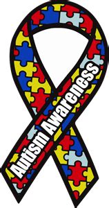 Autism Awareness Ribbon Logo PNG Vector (EPS) Free Download