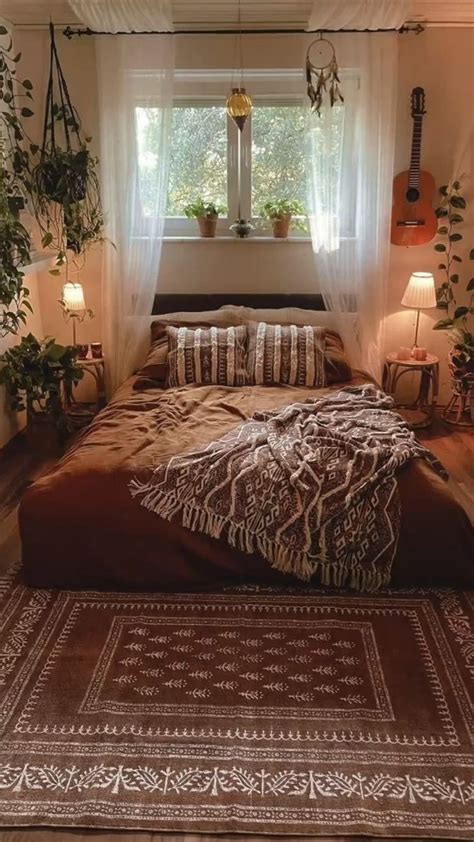 Room ideas | bedroom ideas | boho bedroom | bedroom plants | cute ...