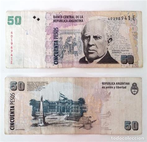 50 pesos - argentina - Vendido en Subasta - 96992274