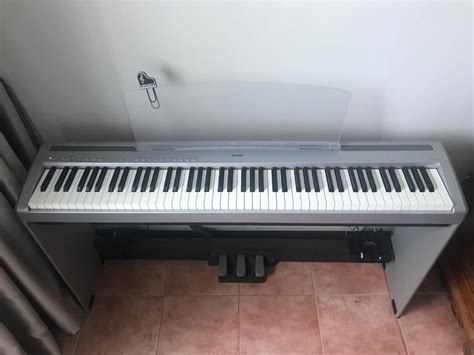 Yamaha P-85 digital piano keyboard 88 keys, very slim, portable, can dismantle, comes with very ...