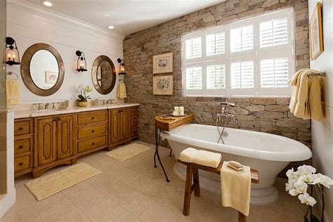 30 Exquisite & Inspired Bathrooms With Stone Walls