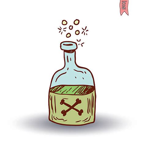 Poison Bottle Clip Art, Vector Images & Illustrations - iStock