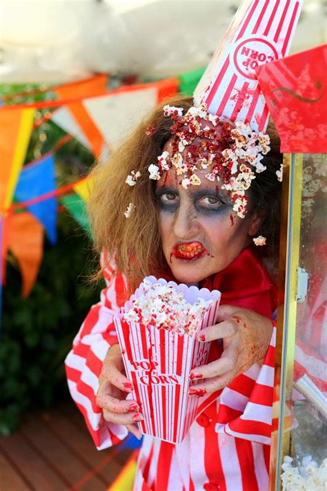 Halloween Makeup and Costume Ideas: Popcorn Attendant | Themed halloween costumes, Halloween ...