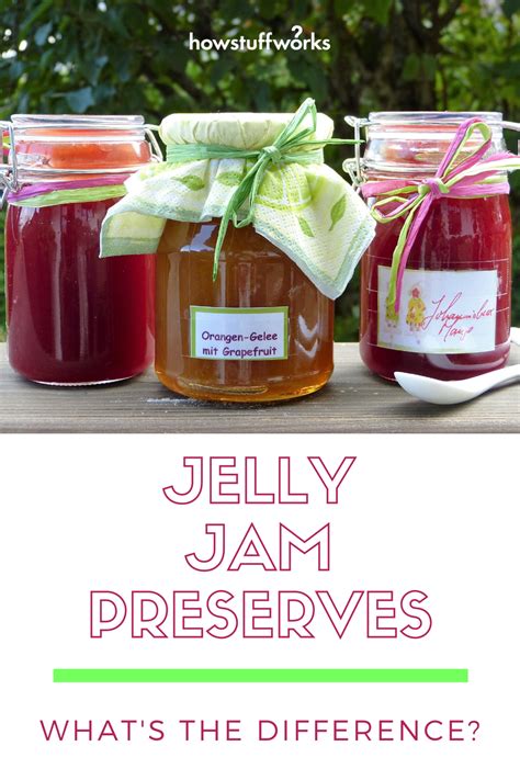 What Is the Difference Between Jelly, Jam and Preserves? | Homemade jam, Jam, Jelly