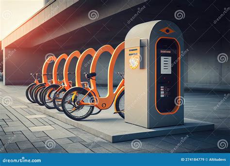 A Bike-sharing System with a Network of Docking Stations and Bikes in an Urban Center Stock ...