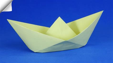 Crafts How to make paper boat - YouTube