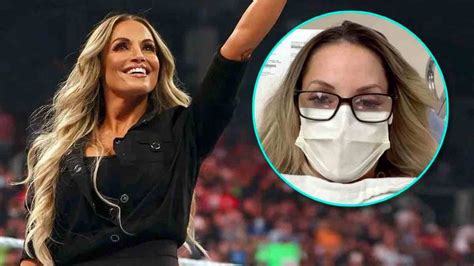 Trish Stratus provides health update following emergency appendectomy ...