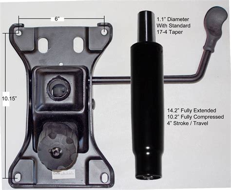 Office Chair Parts Kit Replacement Seat Plate Tilt Mechanism - Chair ...