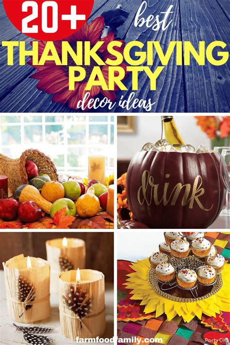 20+ Best Thanksgiving Party Decoration Ideas & Designs For 2022