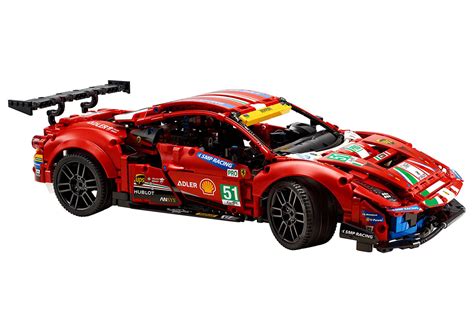 Scaled: LEGO Technic Ferrari 488 GTE “AF Corse #51” - Speedizm