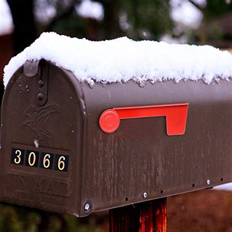 Mailbox Replacement Flag Kit Mailbox Flag Stainless Steel with Self ...