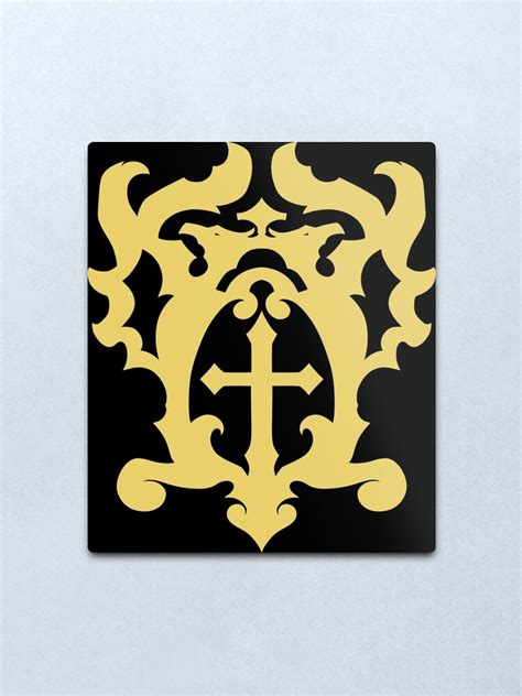 "Belmont Family Crest" Metal Print by R3dFiVe | Redbubble