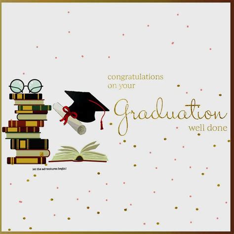 Congratulations On Your Graduation Card - 6 x 6 Inches - Rush Design | eBay | Congratulations ...