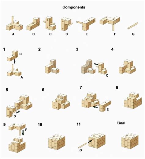 52 best images about Wooden Puzzle Solutions on Pinterest | Hercules, Halley's comet and Maze