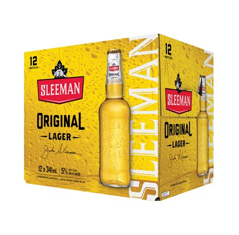 SLEEMAN ORIGINAL LAGER: 12 X Bottle 341 ml - The Beer Store