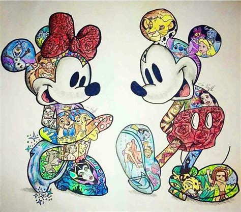 Pin by Oly Cruji on IMÁGENES | Disney tattoos, Cute disney drawings, Disney drawings