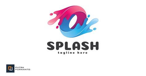 Splash - Logo Template, Graphic Templates - Envato Elements