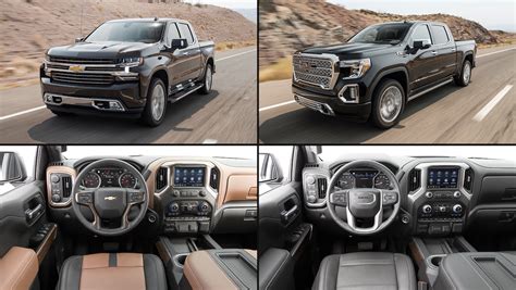 MT Interior Comparison: Silverado High Country vs. GMC Sierra Denali ...