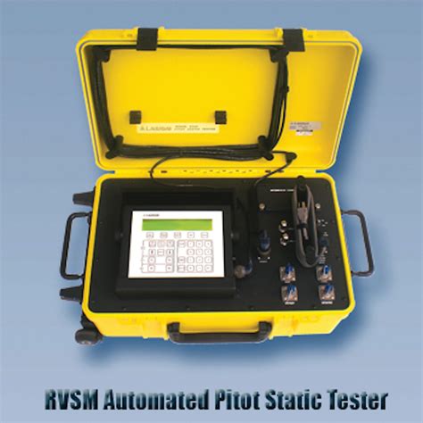 Model 6300 RVSM Pitot Static Tester From: LAVERSAB Inc. | Aviation Pros