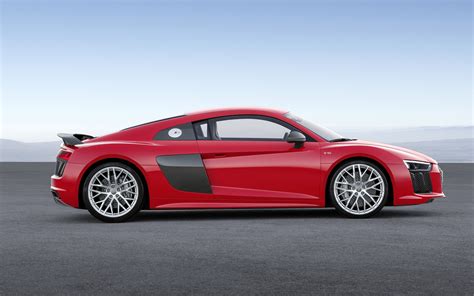 Audi R8 Car Super Car Vehicle Red Cars Audi R8 Type 4S Side View Audi ...