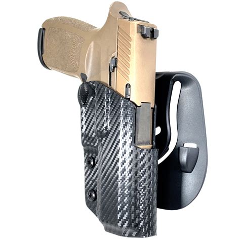 Black Scorpion Gear Sig Sauer P320 Compact OWB Paddle Holster – Black ...