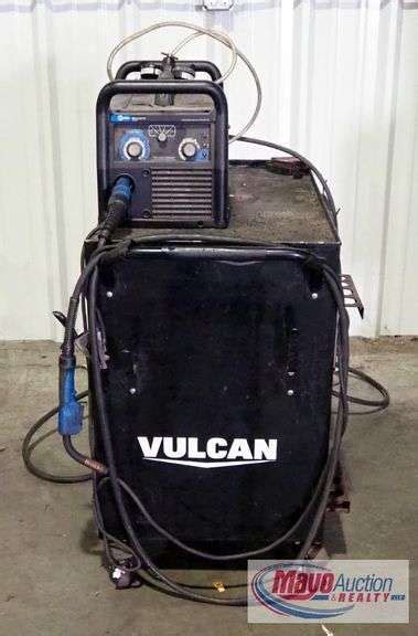 Millermatic 211 MIG Welder, Model # MK251134N, On Vulcan Welding Cart ...