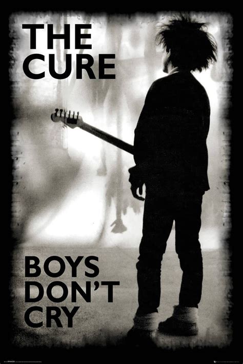 The Cure Rock Band Music Boys Don't Cry Poster | Etsy