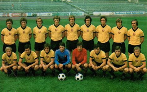 Dynamo Dresden of East Germany team group in 1976. | Dynamo dresden ...