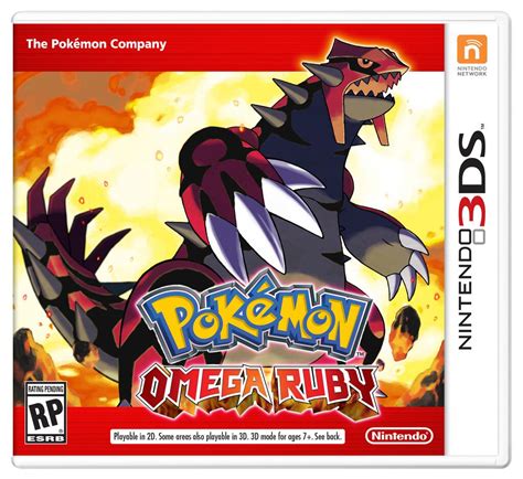 Pokemon Omega Ruby Boxart (Filled In) by Blair3232 on DeviantArt