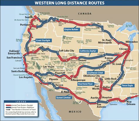 California Zephyr Route Map - Printable Maps